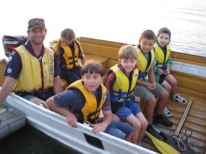 Canoeing with Pfadfinder